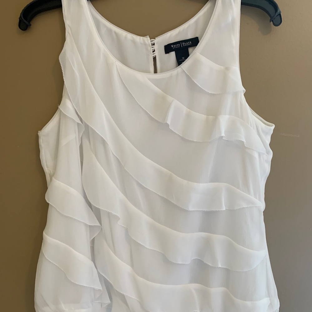 💗Perfect Condition WHBM Ruffle Tie Top💗 - Picture 3 of 5